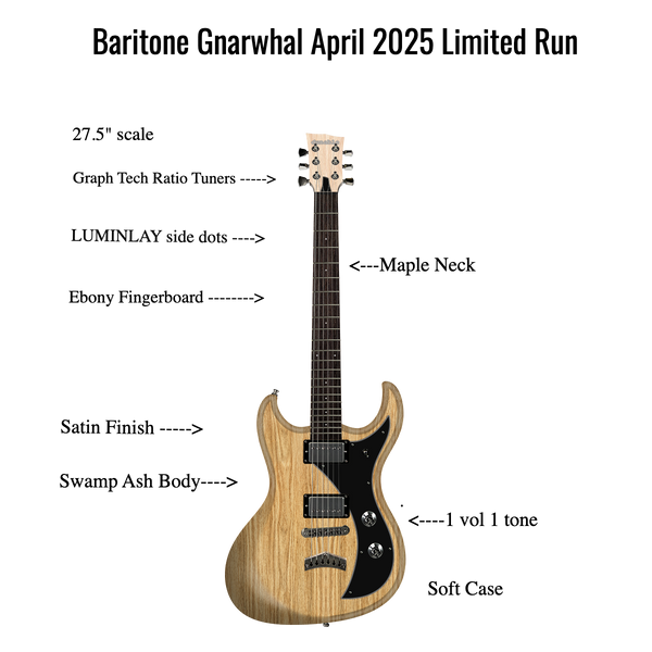 Gnarwhal Baritone April 2025 Special Run