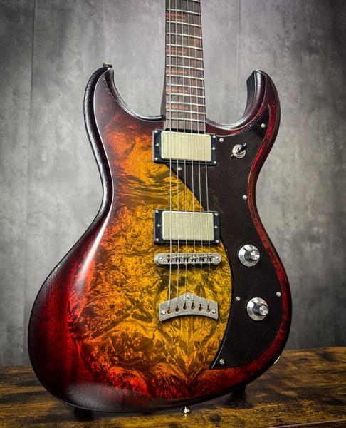 Gnarwhal - Burl Maple Amber Burst - 25313