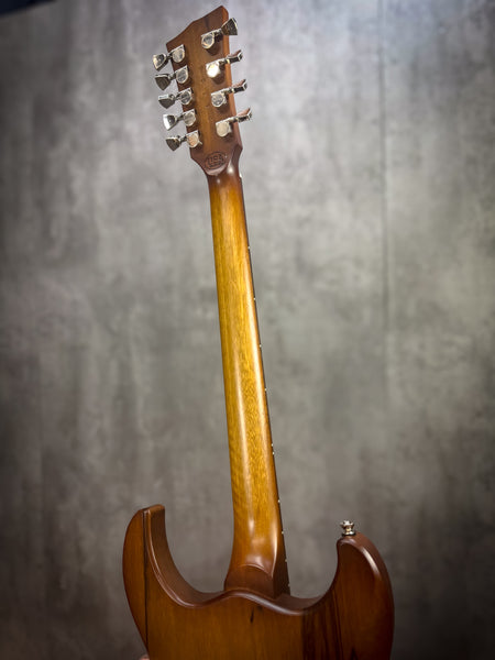 Gnarwhal 9 string - redwood burl/black limba #25275