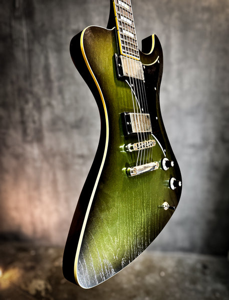 R2 Baritone - Metallic Olive Burst - 24287