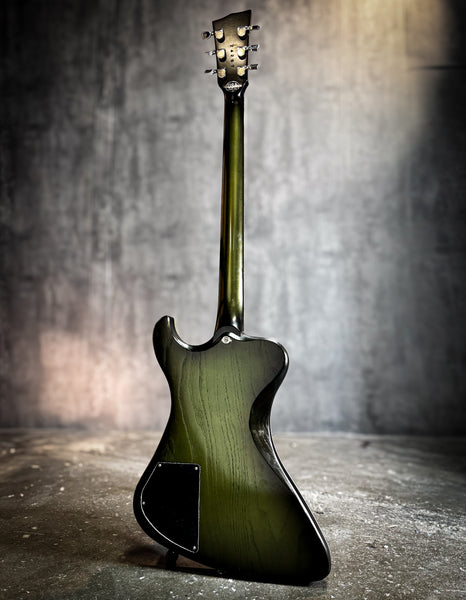 R2 Baritone - Metallic Olive Burst - 24287