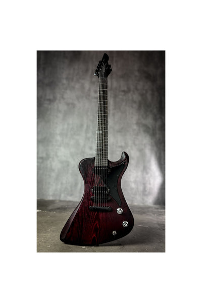 R2 7 string - Black/Red Sandblast - 25267