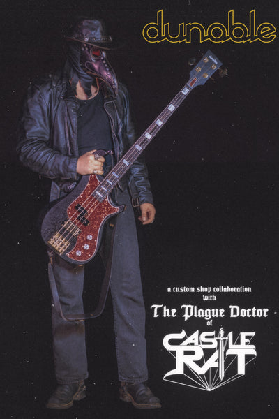THUNDERCLAPPER - Plague Bass - Charley Ruddell (Castle Rat) limited edition artist collab