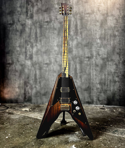 Asteroid VI - Walnut Top Tobacco Burst