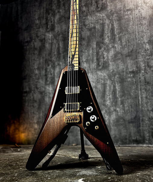 Asteroid VI - Walnut Top Tobacco Burst