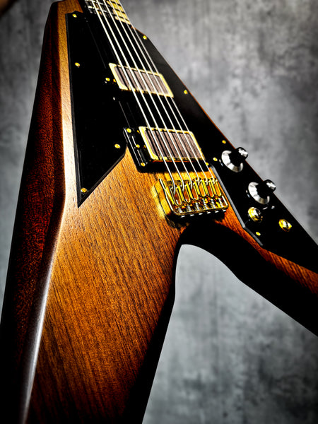 Asteroid VI - Walnut Top Tobacco Burst