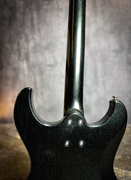 Gnarwhal VI - Green Flake on Black
