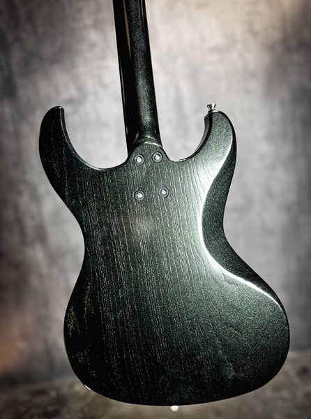 Gnarwhal VI - Green Flake on Black
