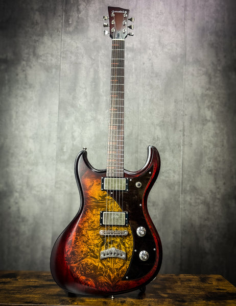 Gnarwhal - Burl Maple Amber Burst - 25313