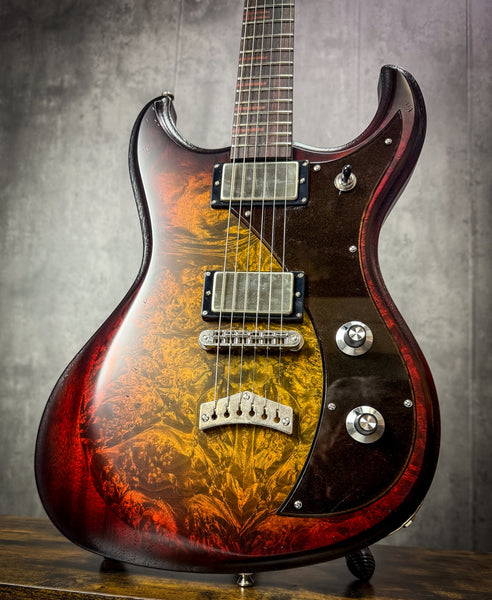 Gnarwhal - Burl Maple Amber Burst - 25313