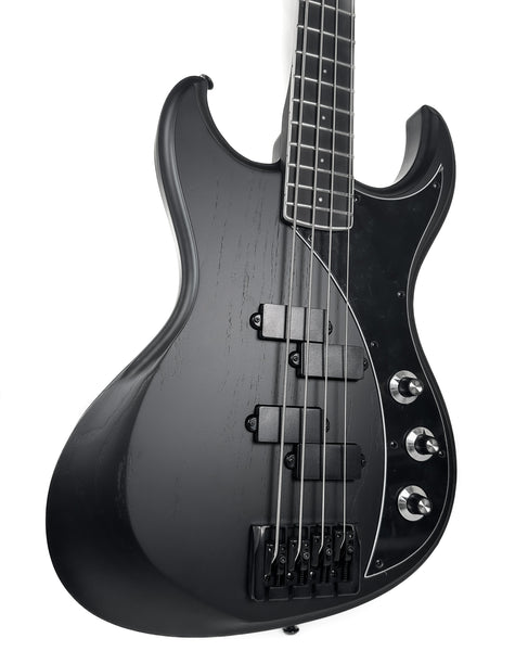 Gnarwhal DE Bass - BLACKED OUT Matte Black Swamp Ash (Limited)