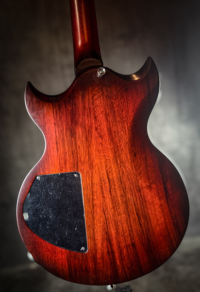 MINOTAUR — crimson quilt top — 25149