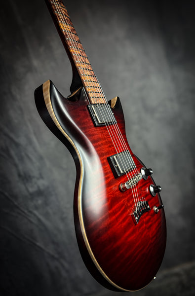 MINOTAUR — crimson quilt top — 25149