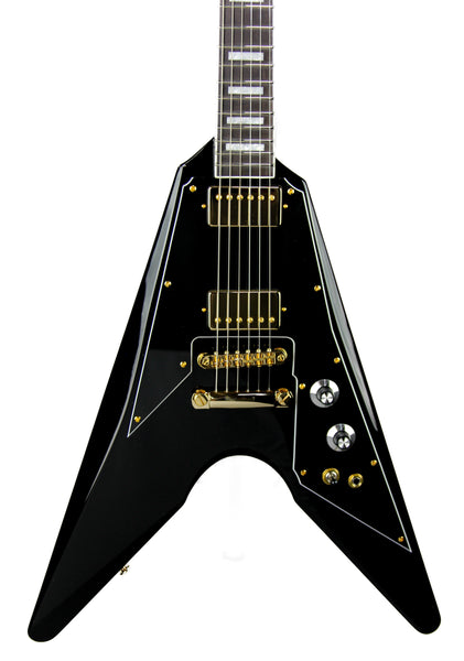 Asteroid DE - Gloss Black / Gold Hardware / Pearl Block