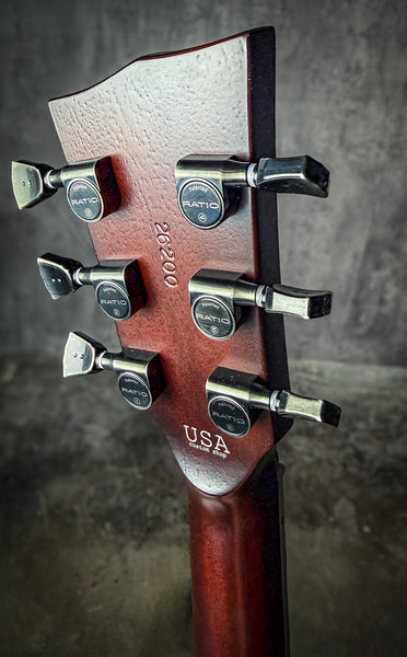 R2 Flat Top — tobacco burst — 26200