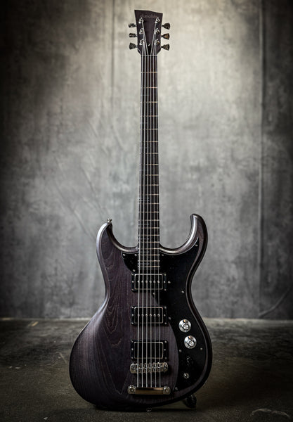 GNARWHAL VI — distressed black stain — 26002