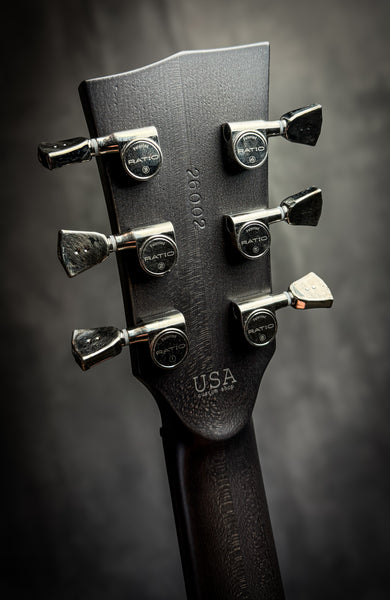 GNARWHAL VI — distressed black stain — 26002